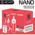 Aokit Nano 3000 Puffs Vape Wholesale